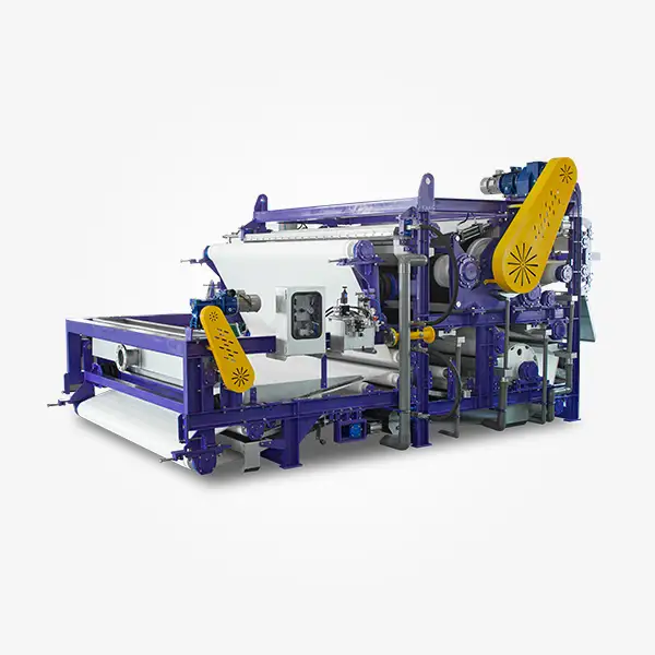 เครื่องรีดตะกอนแบบสายพาน (BELT-PRESS)